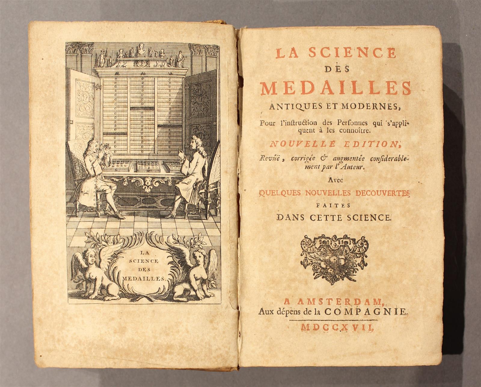 REPREND NUMISMATIQUE JOBERT Louis La science des médailles