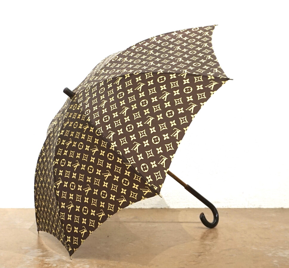 Louis Vuitton Louis Vuitton Parasol Parapluie Black Monogram